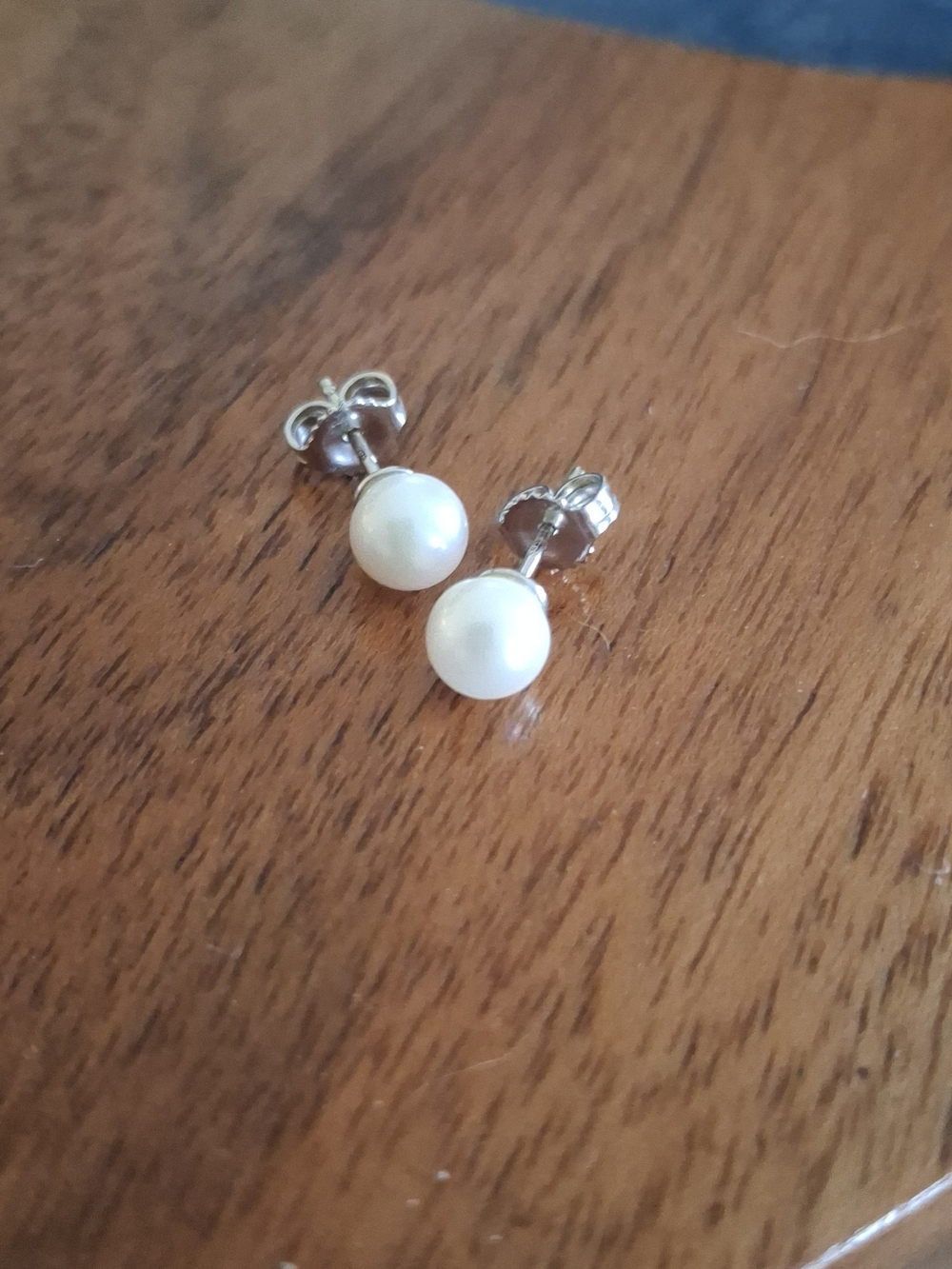 Pearl Stud Earrings